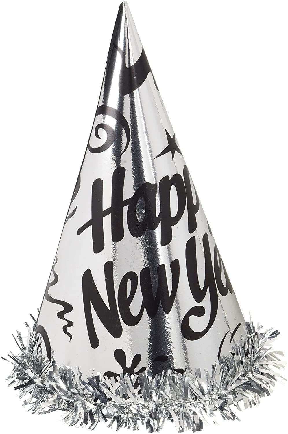 Fringe Cone Hat, One Size, Multicolor (204012)