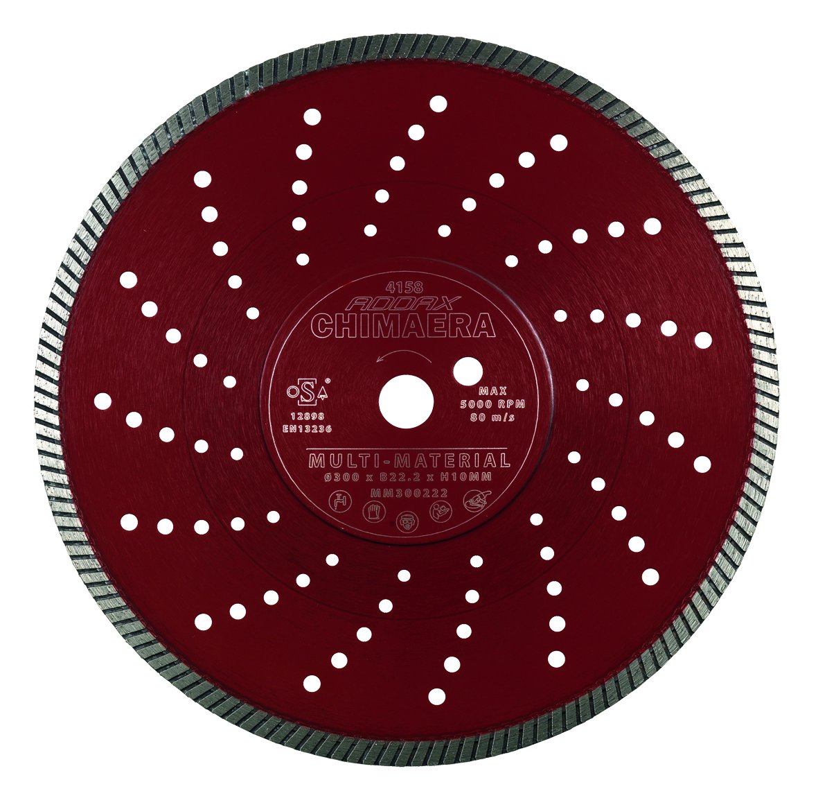 Timco Silver Chimaera Diamond Blade 300 X 22.2-1 Pc