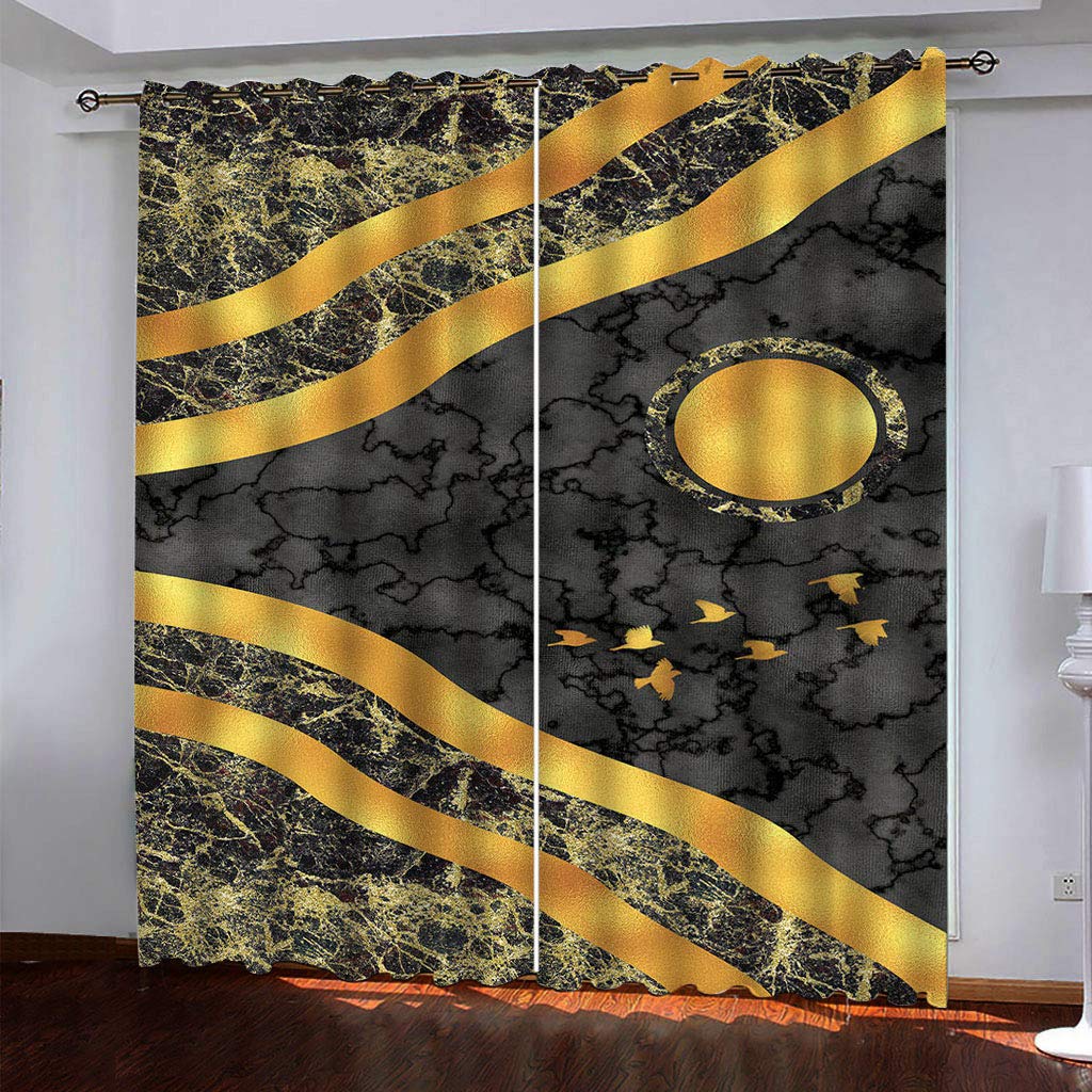 Rideau occultant thermique pour bloquer la lumière et le froid de la chambre 234x230cm
