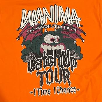 Amazon.co.jp: WANIMA ワニマ グッズ モンスター ロンT catch up tour