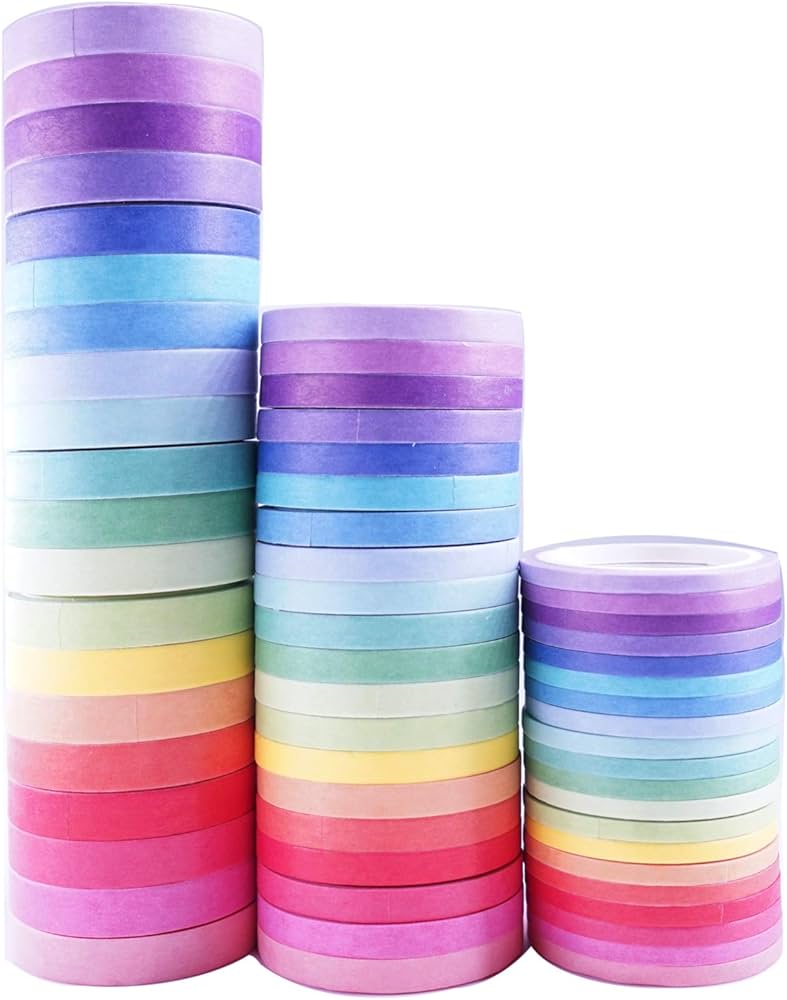 マスキングテープ　60本セット 楽天市場】マスキングテープケースL (60本収納) ワールド