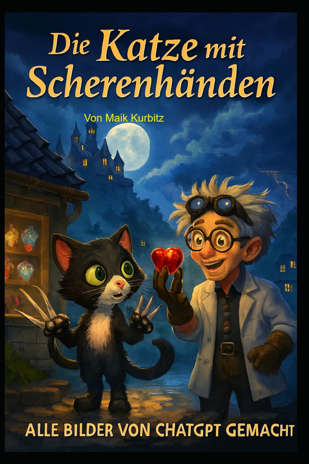 Die Katze mit scherren Hande: Ein fantastisches Abenteuer voller Mut, Freundschaft und Magie
