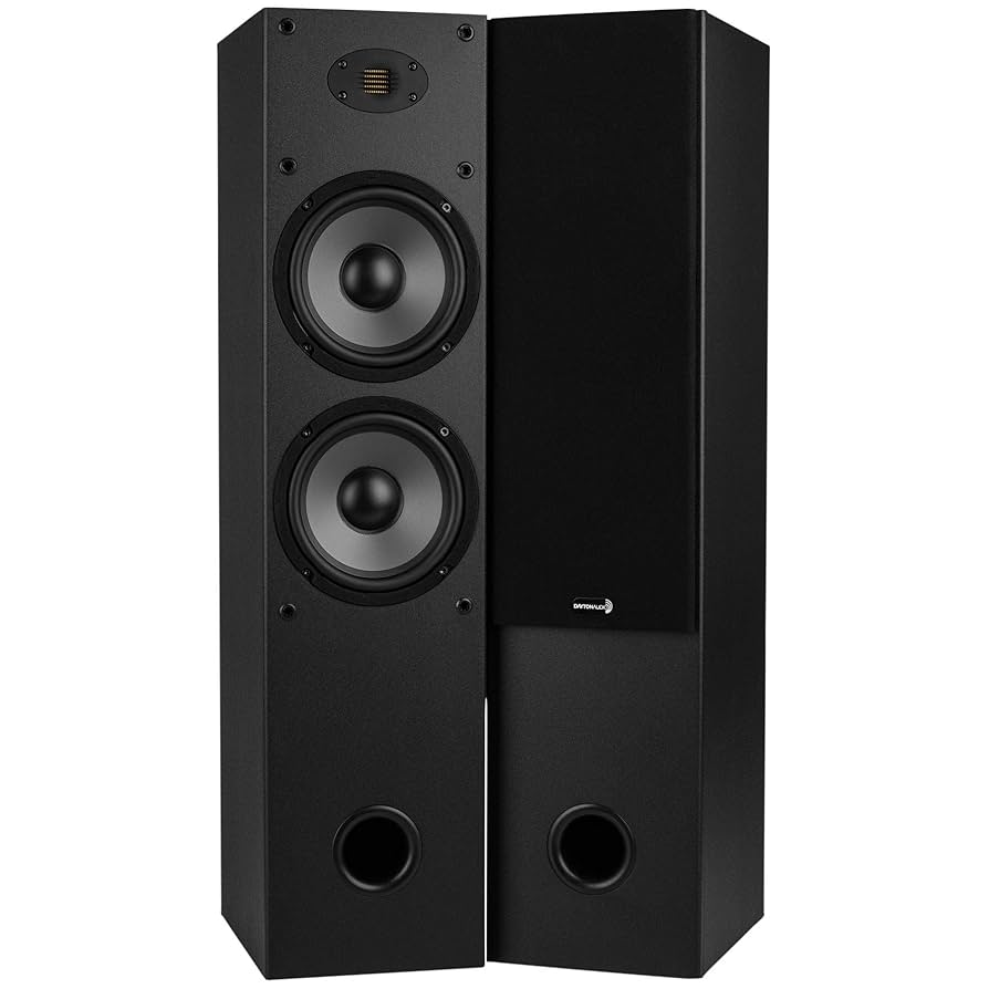 DAYTON AUDIO T652-AIR DUAL 6-1/2” 2-WAY Dayton Audio T652-AIR Dual 6-1/2 Inch 2-Way Tower Speaker