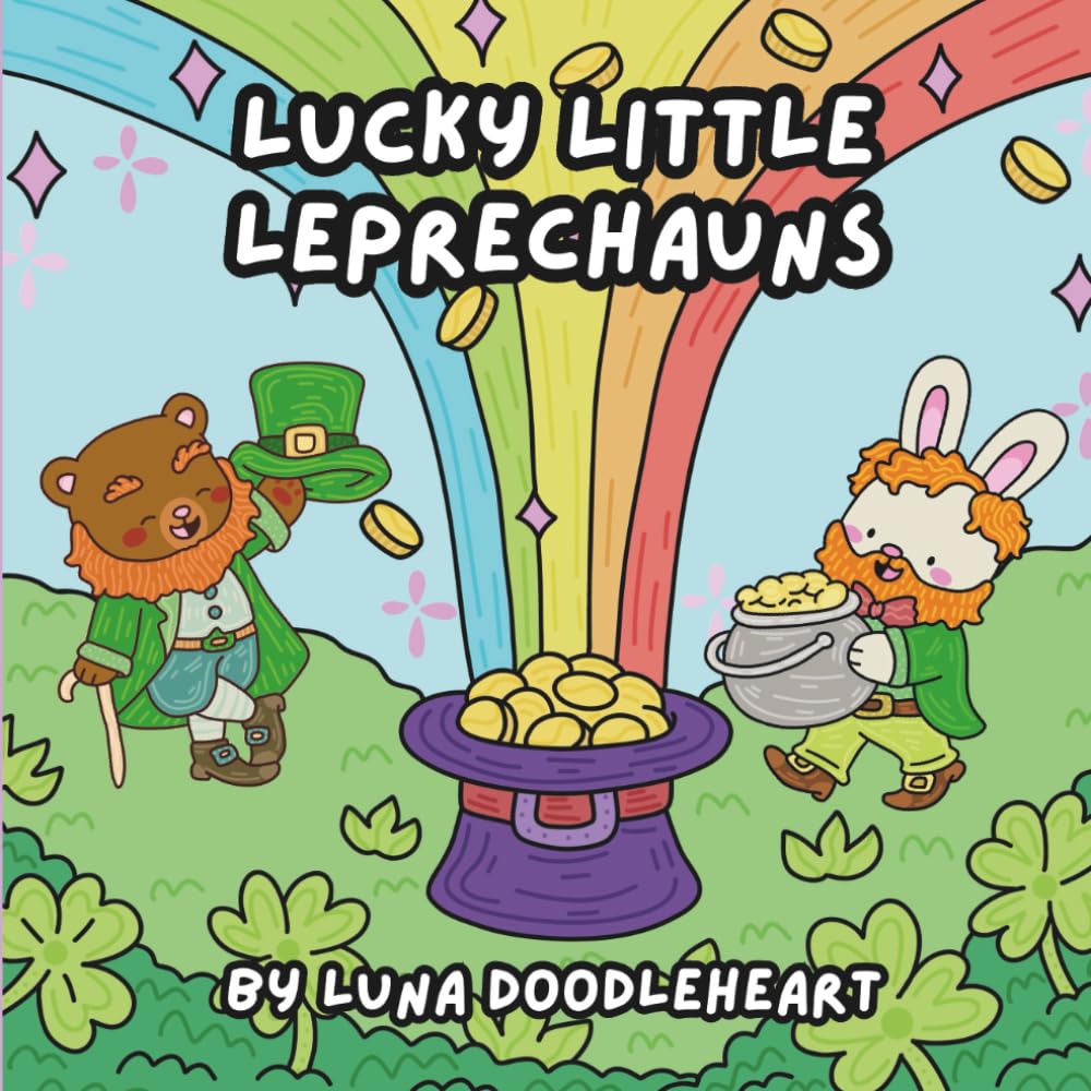 Lucky Little Leprechauns | A Cozy St. Patrick’s Day Coloring Book | For All Ages