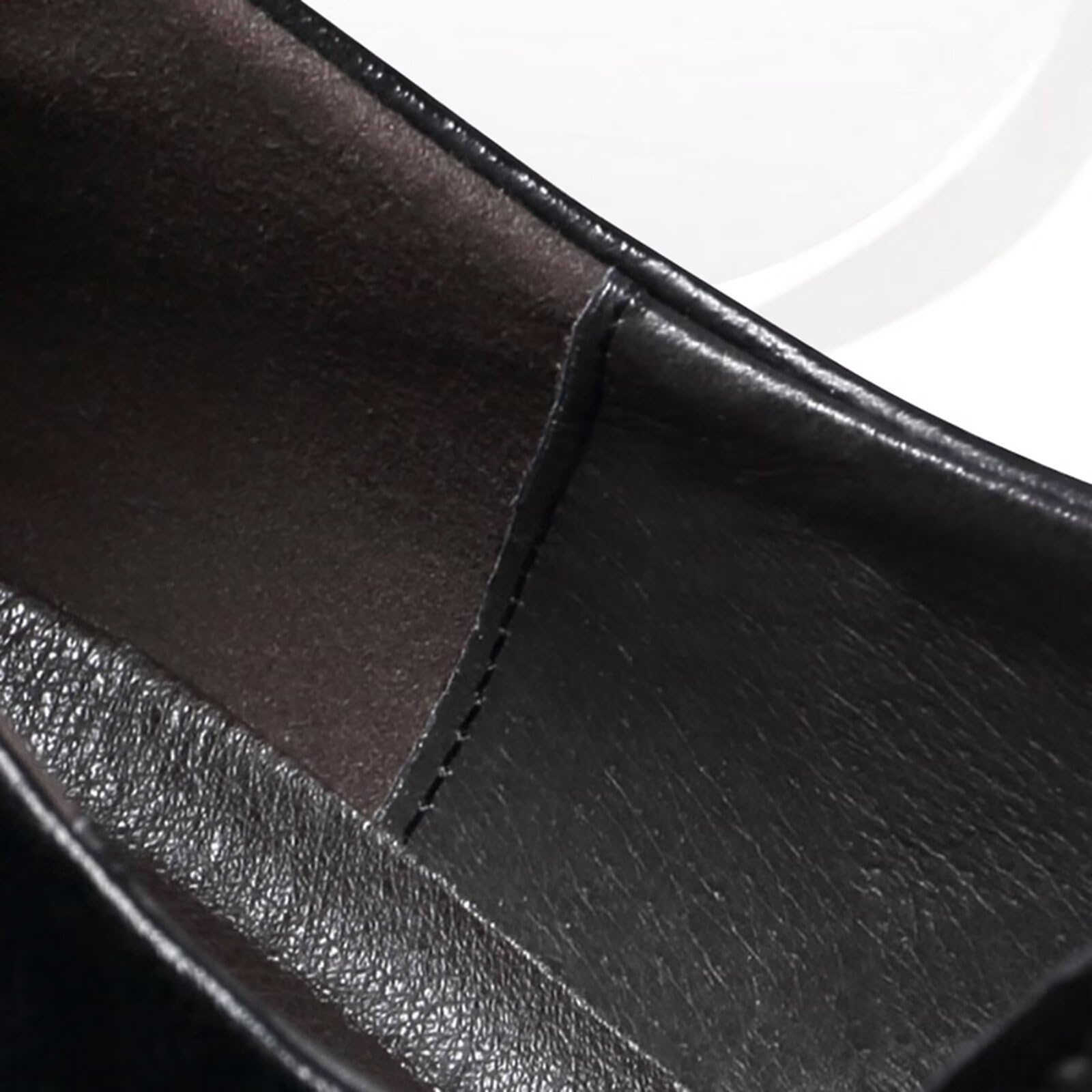 Scarpe Eleganti da Uomo con Rialzo Invisibile con Rialzo 2,36" Antiscivolo per Ufficio, Matrimonio