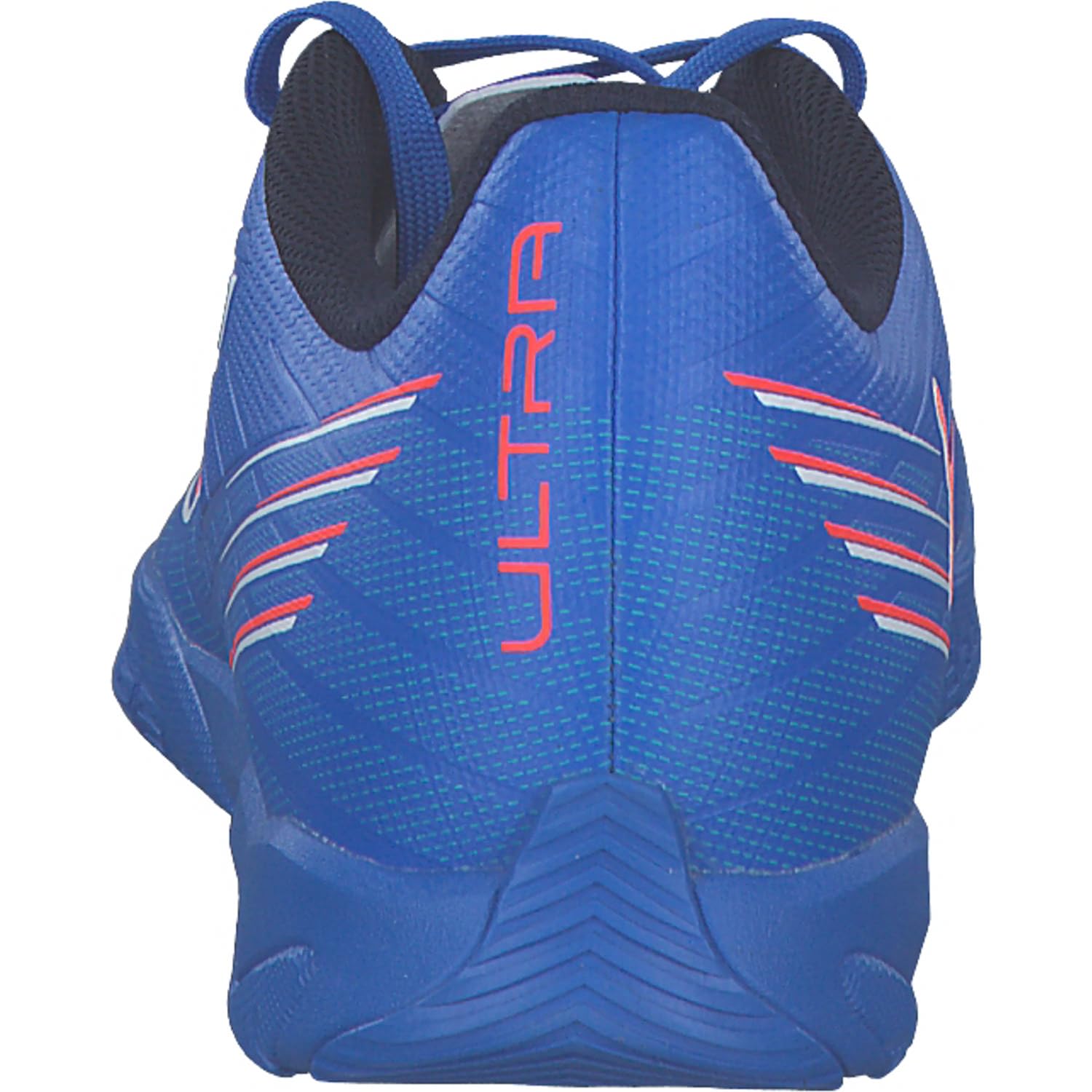 Puma Tenis de fútbol Ultra 6 Play It Unisex, Ultra Blue Puma White Glowing Red, 41 EU