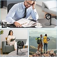 Vista 4 de Soporte cargador para Samsung Galaxy Watch, compatible con Galaxy Watch 5, 4, 3 y Active 2