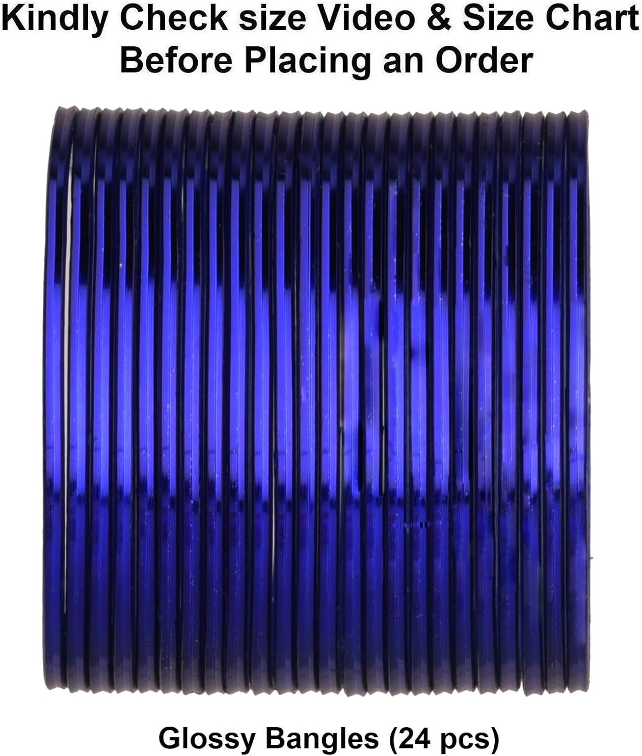 Efulgenz Indian Wedding Bangles Set Glossy Bangles Bollywood Plain Metal Bangle Bracelets Bridal Bangle Set for Women (48 Pcs), 10, Metal, not known - Image 5