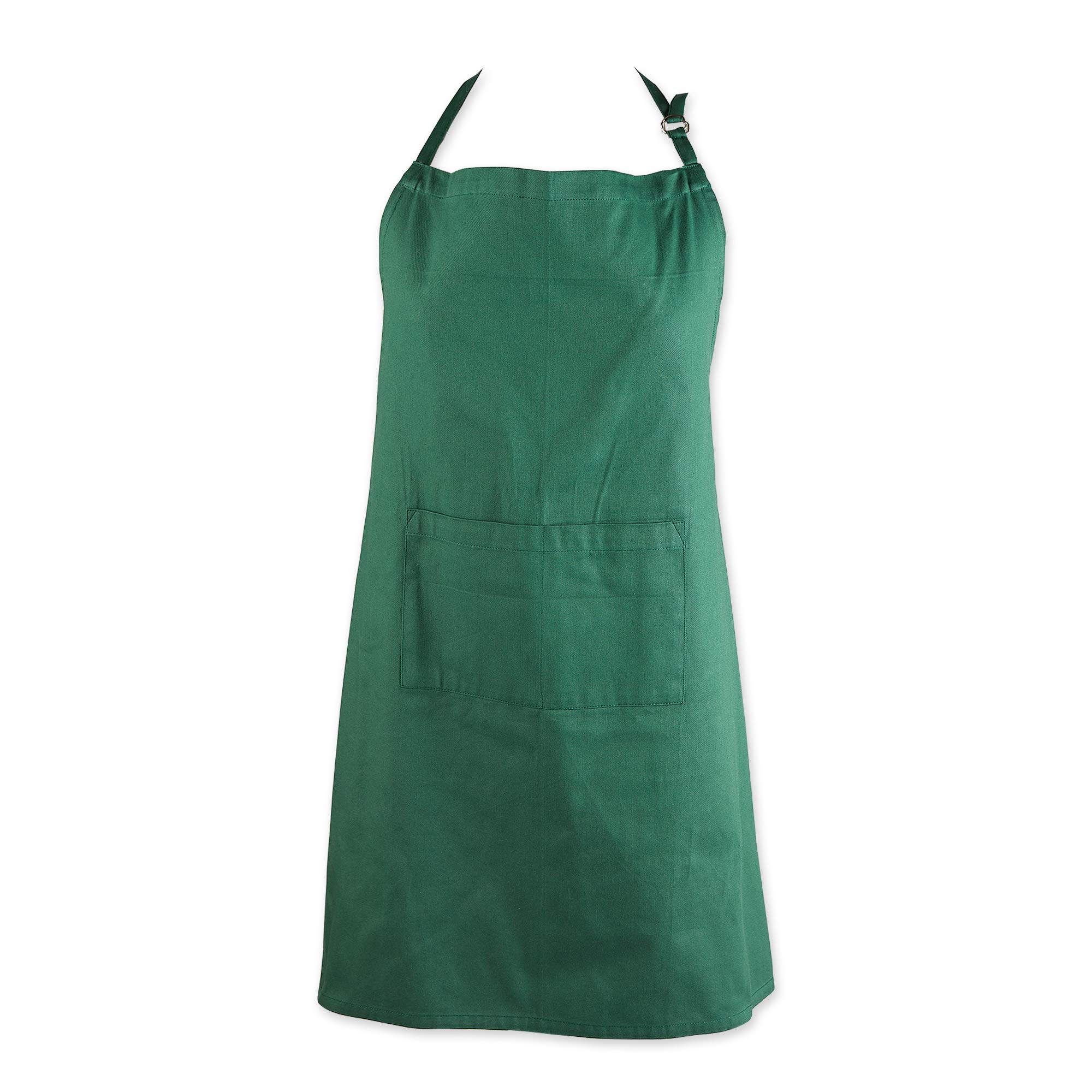 DII Everyday Basic Kitchen Collection, Plus Size Apron, Dark Green
