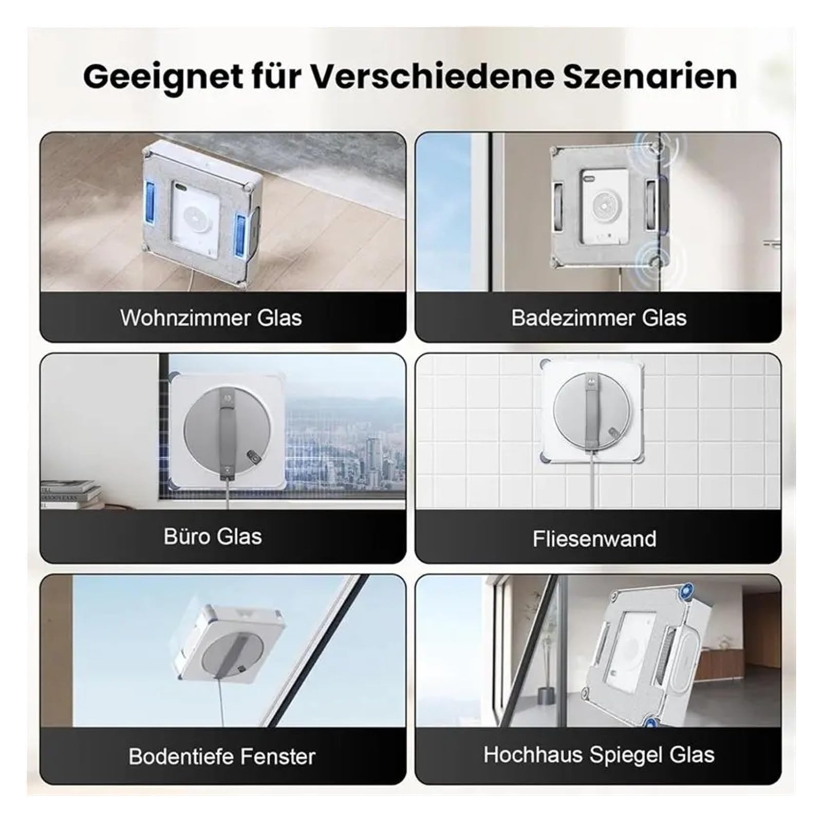 Fensterreinigung Roboter Ersatz Pads,Kompatibel Mit Ecovacs