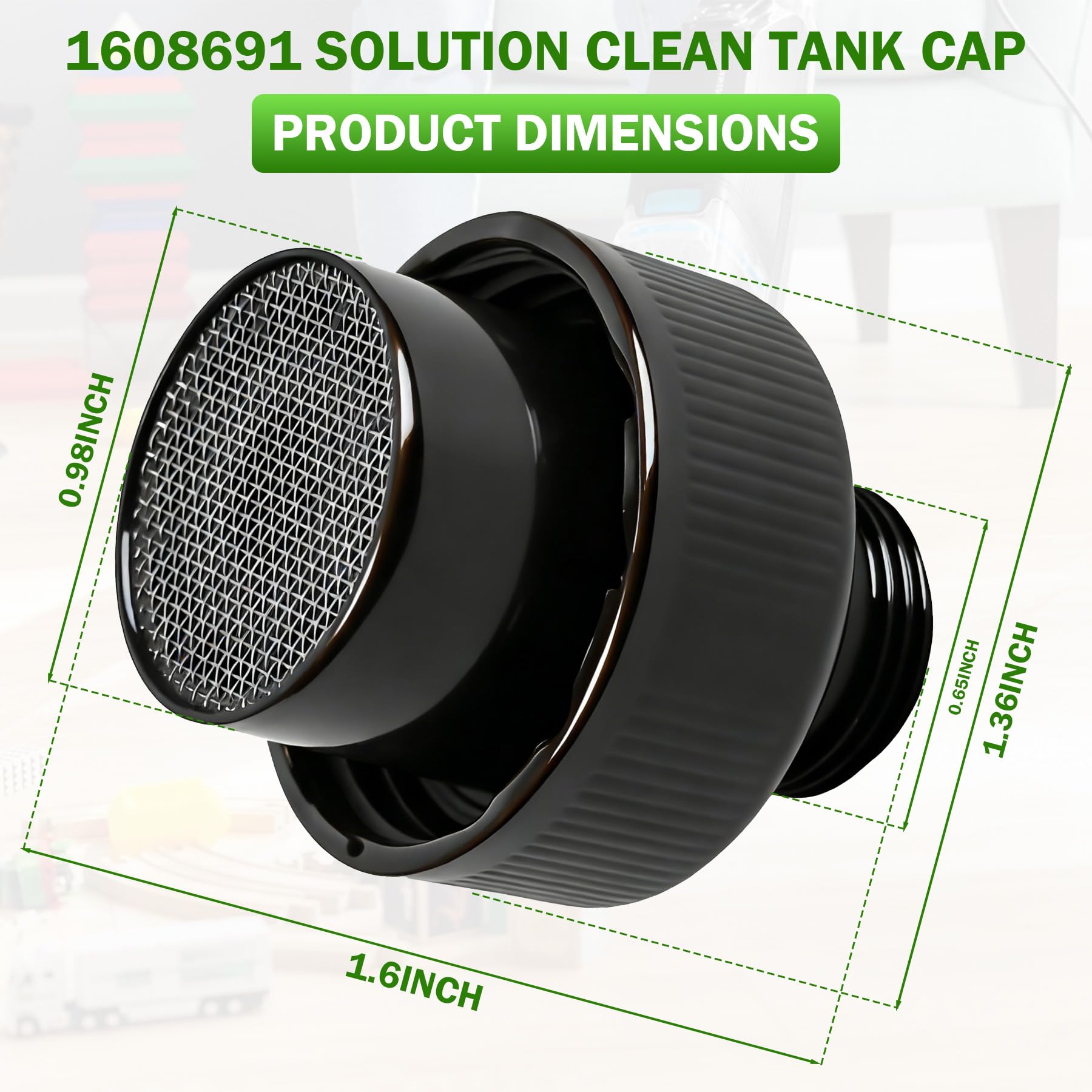 Bissell CrossWave Tank Cap - Replacement Part -2