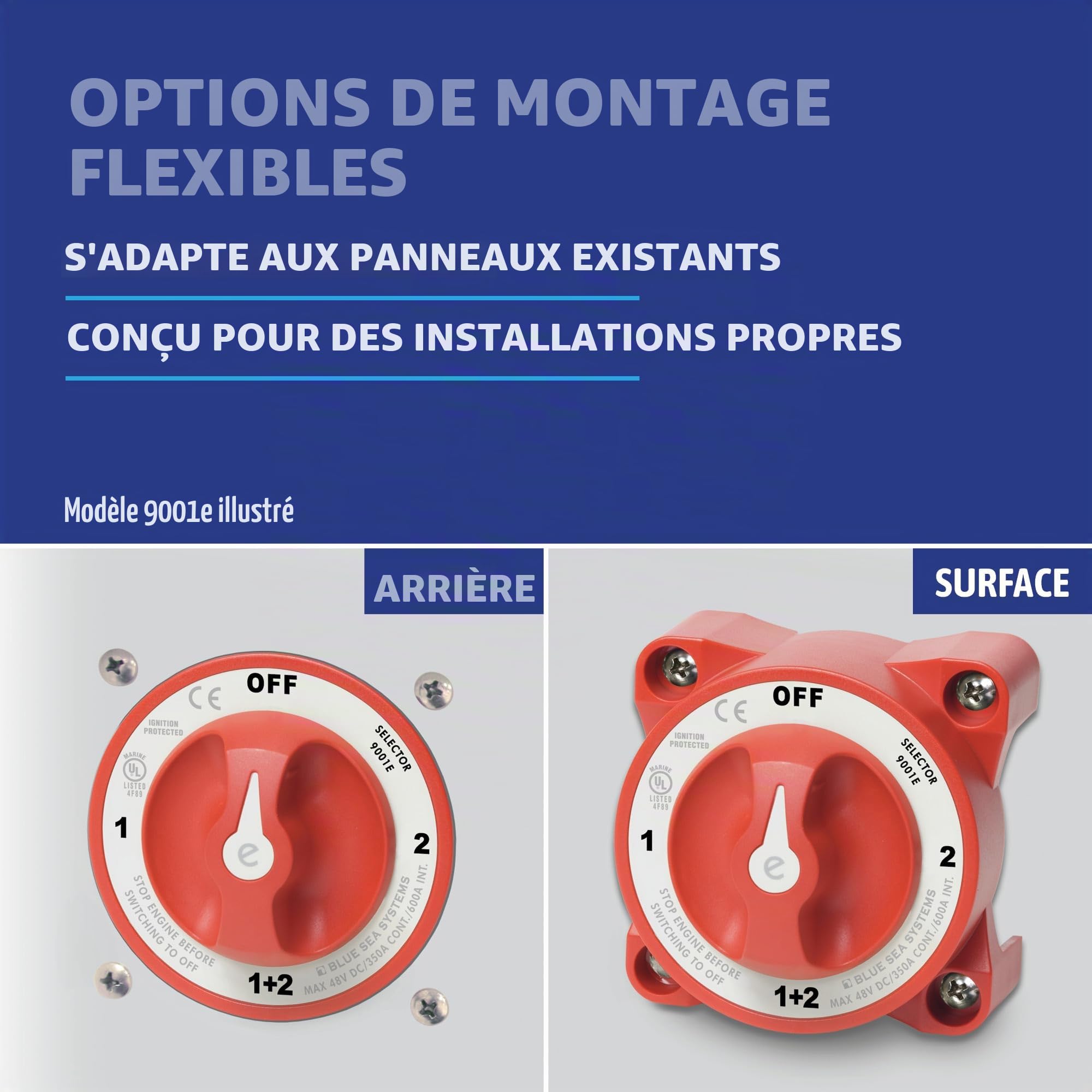 Blue Sea 5510E Battery Switch E