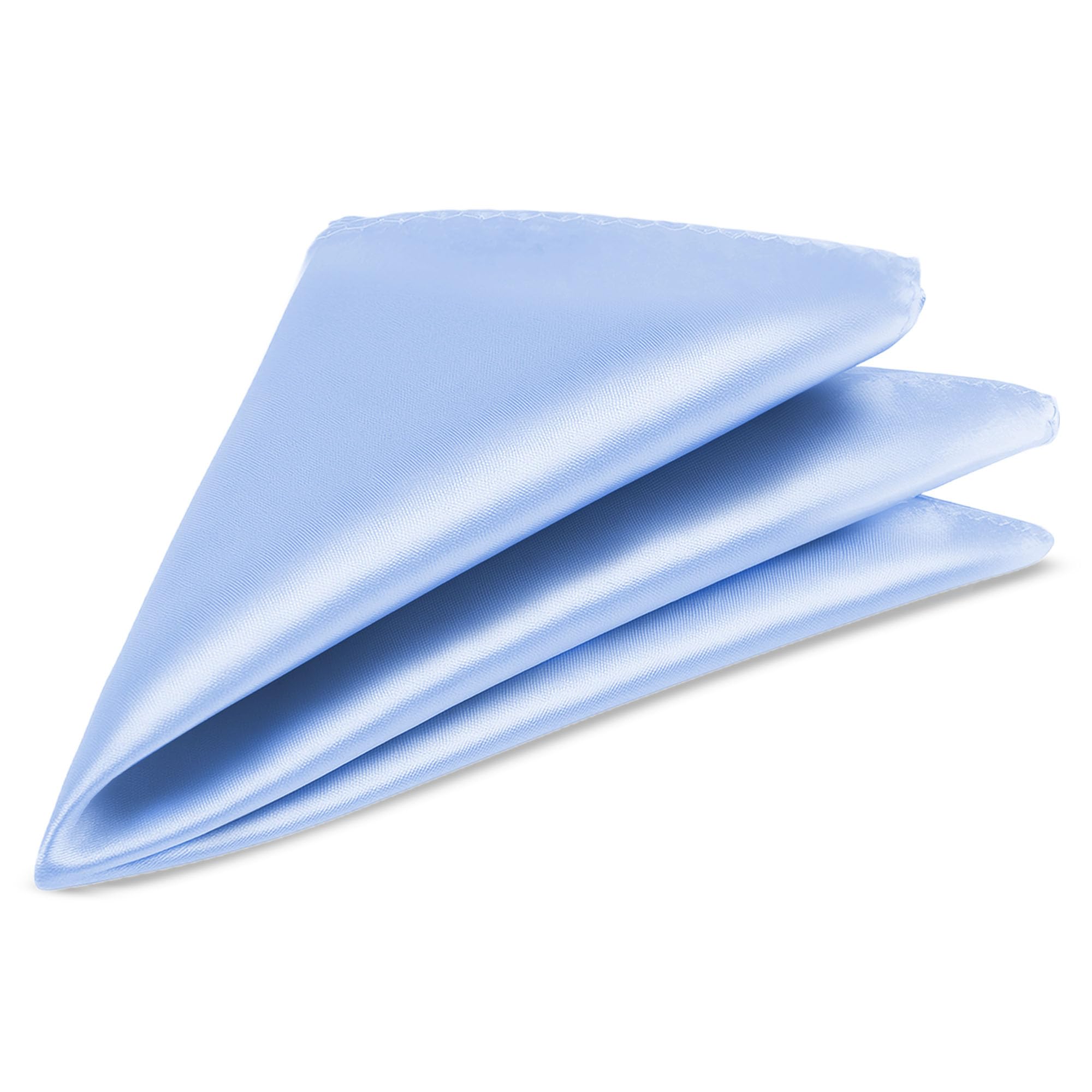 WedDecor Lilac Men's Pocket Square Plain Formal Suit Handkerchief