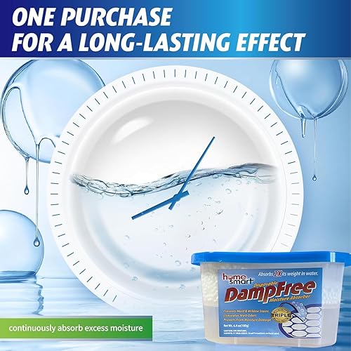 Miniatura 6 de Generic Deshumidificador desechable absorbente de humedad (paquete de 3), color blanco