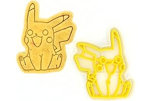 Pikachu Cookie Cutters Shapes: Egg Shaped Cookie Cutters for Baking
