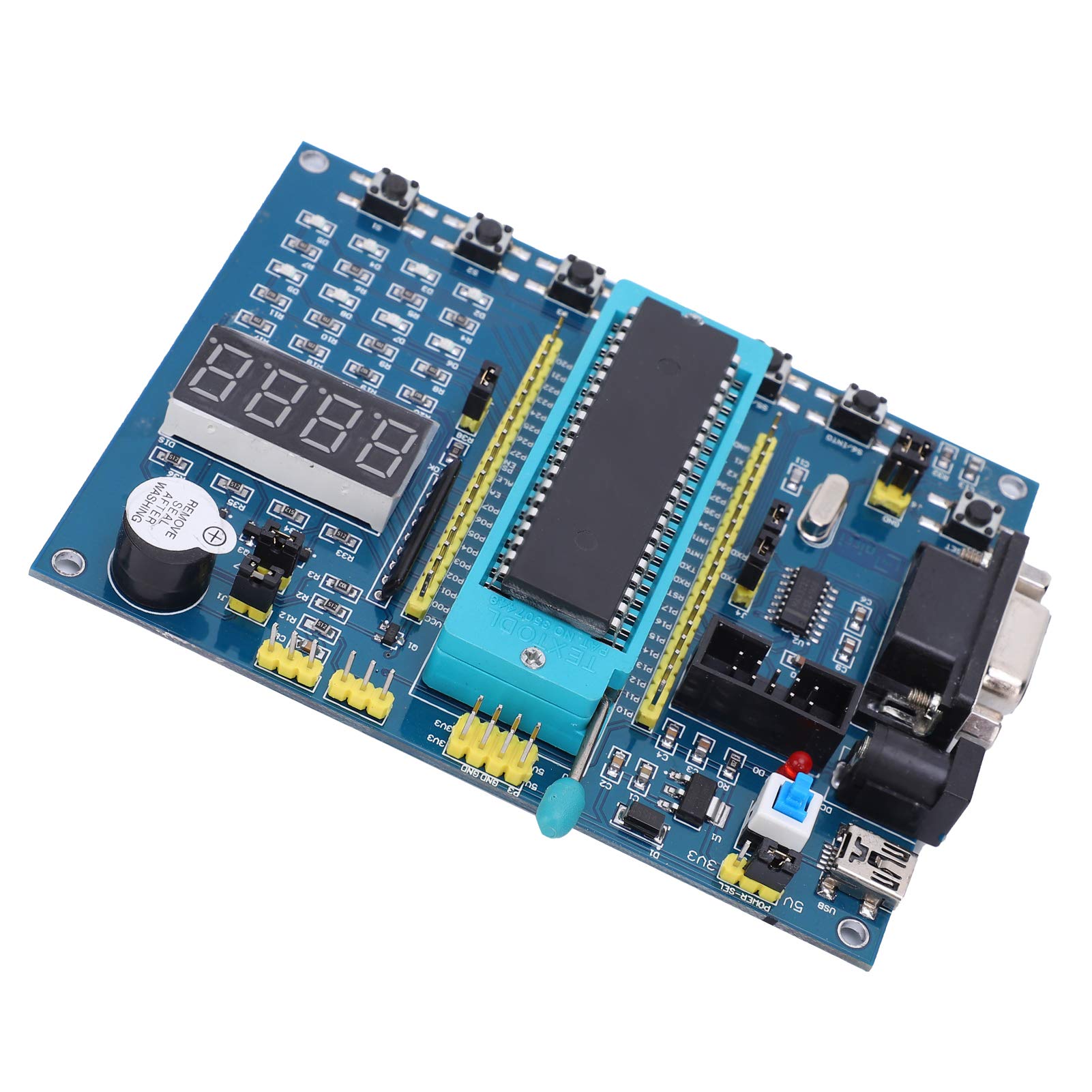 Placa de Desarrollo Placa de Desarrollo, Módulo de Prueba 51 Módulo de Microcomputadora Componente Electrónico AVR 51 89C52RC 3-5V