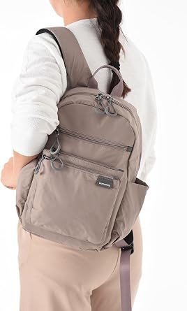 Unisex Suya Dayanıklı Paraşüt Kumaş 4 Bölmeli Laptop Bölmeli Seyahat Ve Okul Çantası