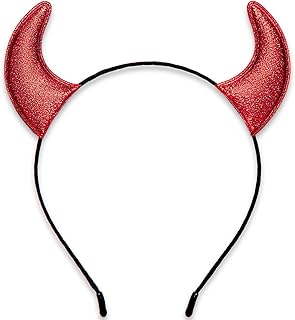 Halloween Headband for Women, Glitter Fancy Dress Costume Hair Accessory for Cosplay Parties - Buy now