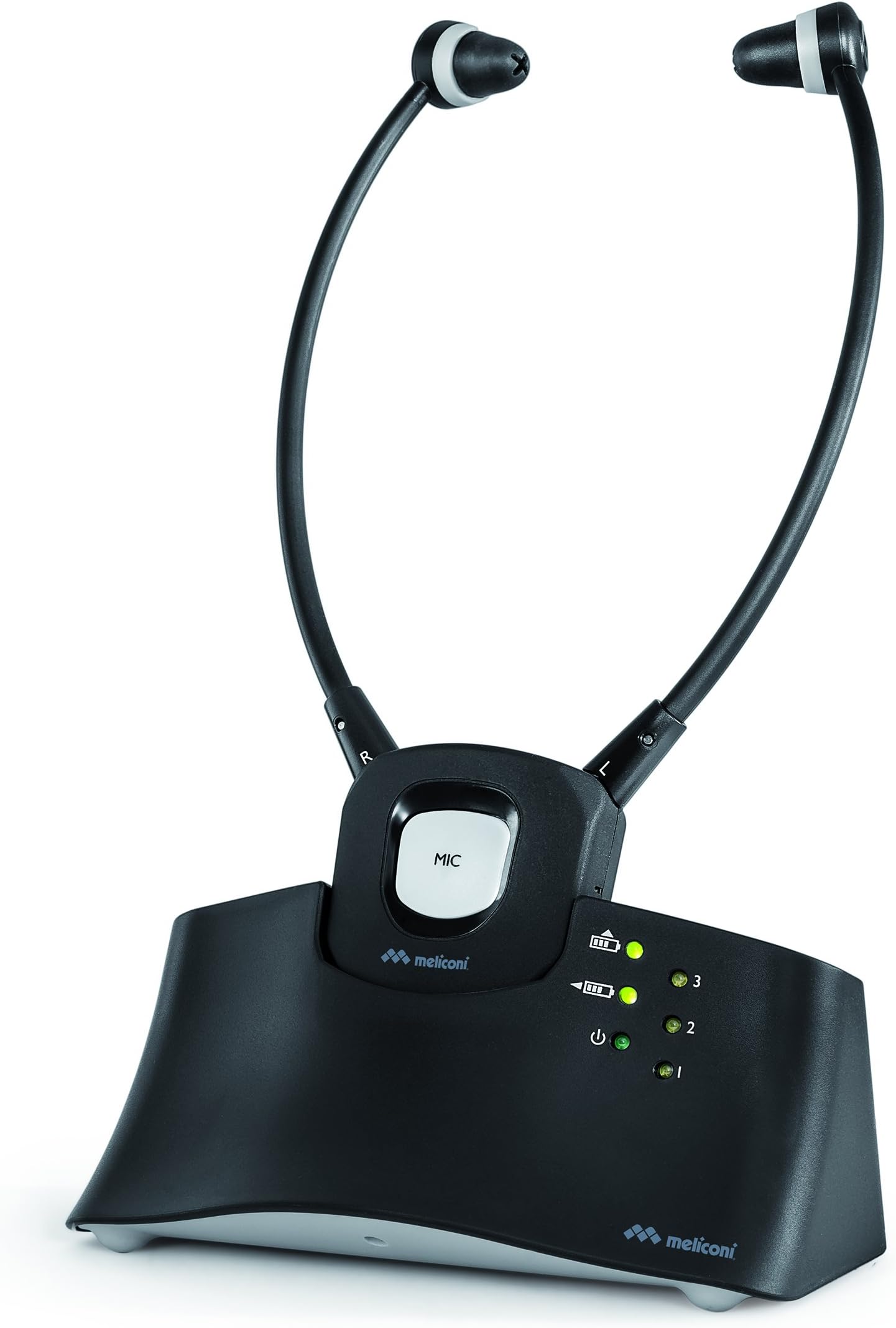 Meliconi 497308 HP Steto Headphone - Black