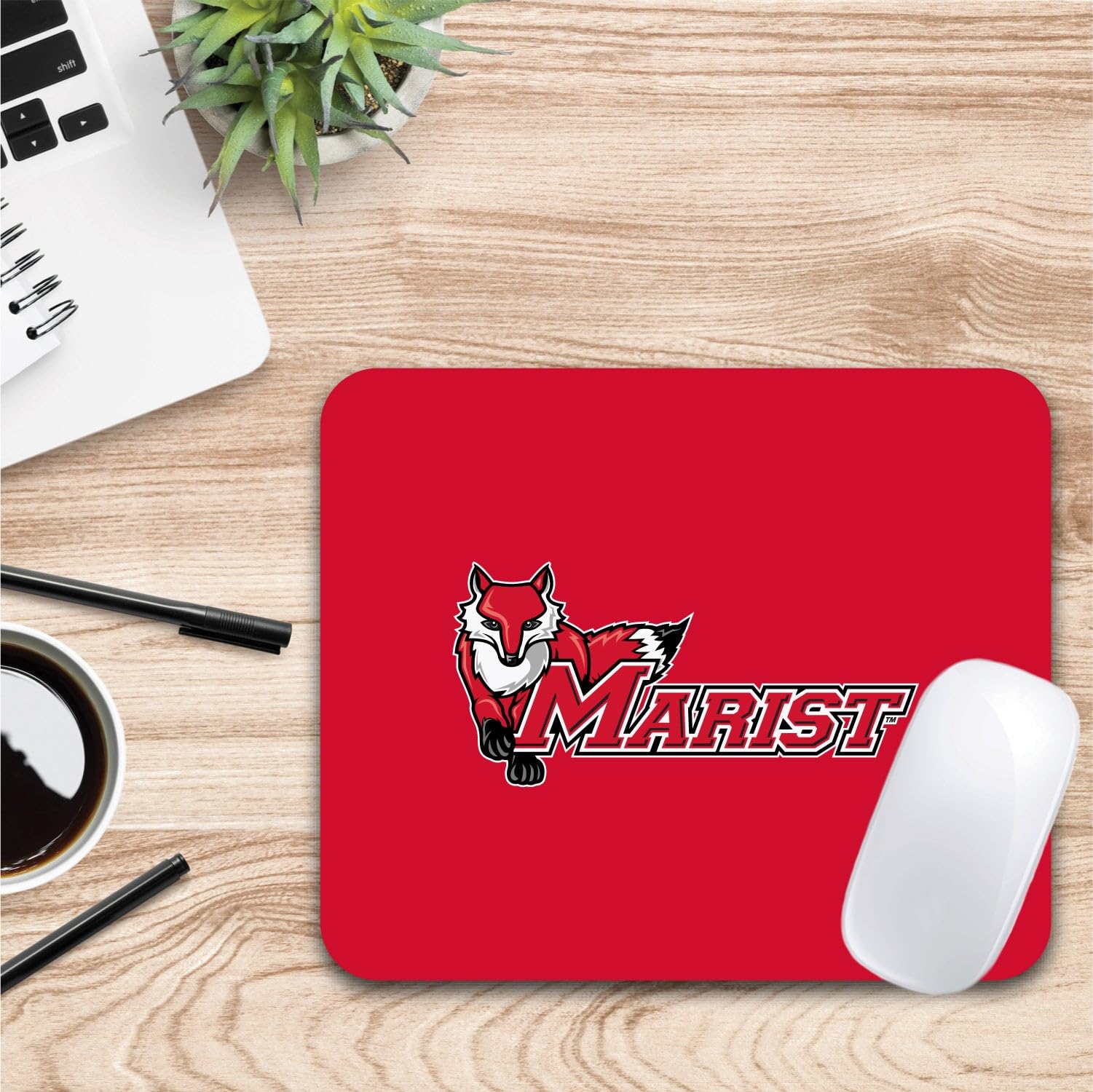 Mouse Pad, Fabric, Marist College Standard/Classic Red