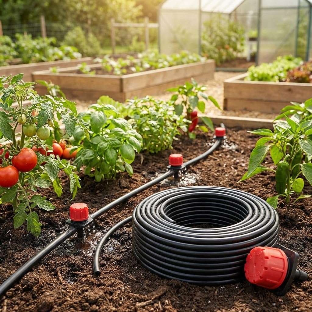 Suinga Gotero Regulable Riego | Goteros para Riego por Goteo | Gotero para Regar Planta | Goteros para Tuberia de goteo 16mm | Goteros para Riego Macetas | Goteros Regulables para Tuberia (25)