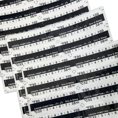 Miniatura 6 de tiras de temperatura para prueba de drogas en la orina, 25 unidades, prueba contra adulteración o engaño