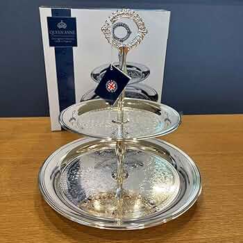 クイーンアン　queen anne 折りたたみデザートスタンド　ミニサイズ クイーンアン queen anne 折りたたみケーキスタンド イギリス