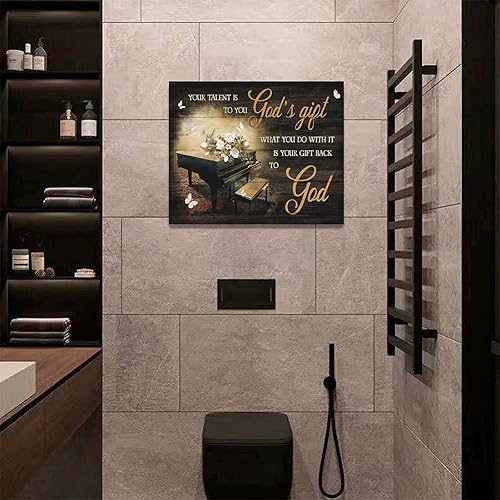 Miniatura 222 de Arte de Pared Cruz de los Diez Mandamientos Arte de Pared de los 10 Mandamientos Versículo Bíblico Religión Cristiana Escritura Imágenes Decoración