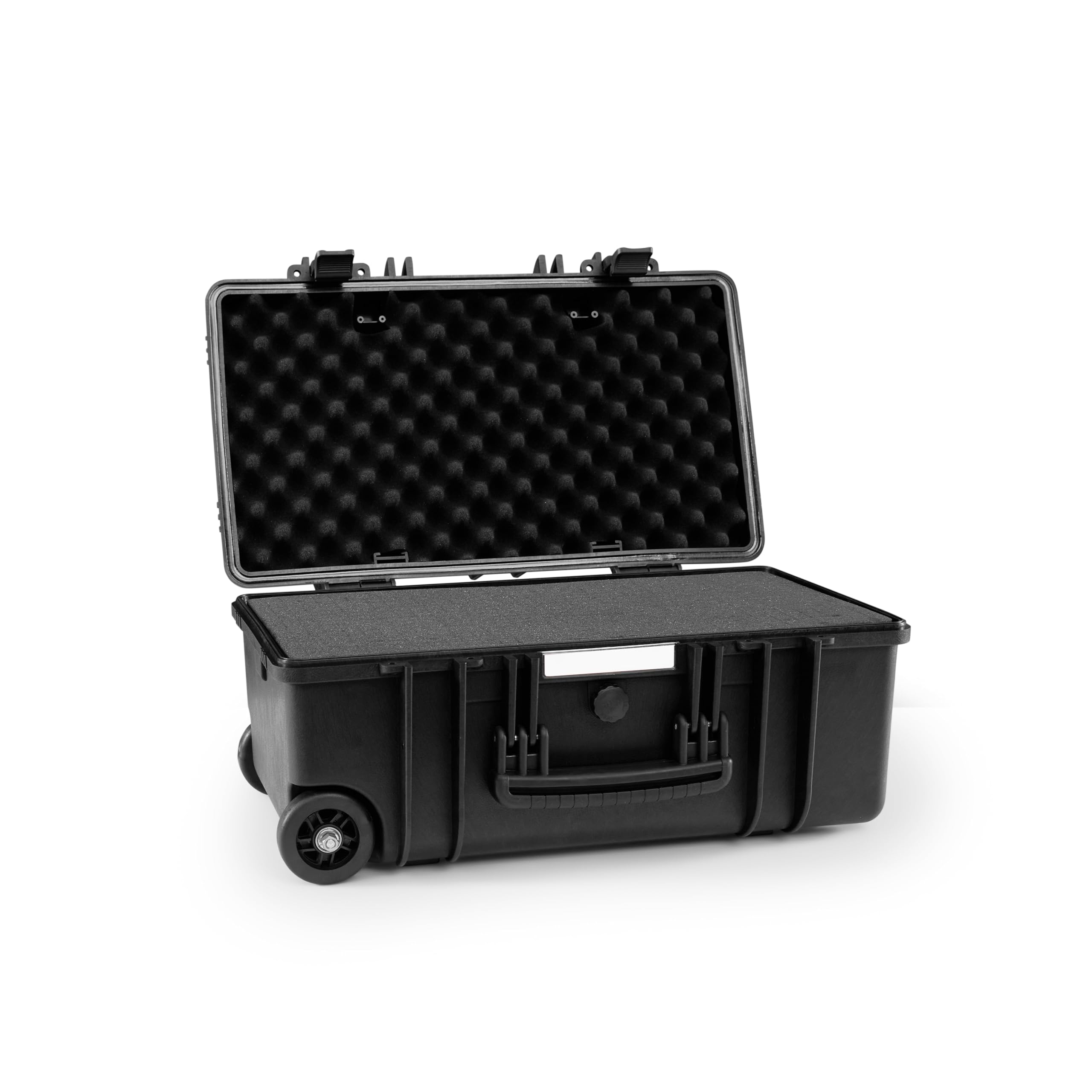 TSA Approved Wheeled Waterproof Case with Customizable Foam - Premium Camera Case with Wheels, IP67 Rated Mobile Case for Laptops, Drones, and Camera
