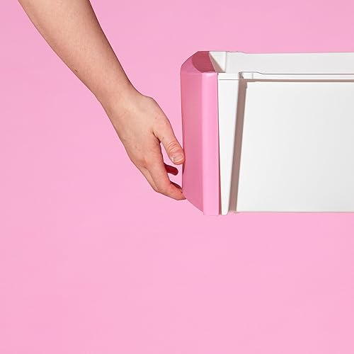 Miniatura 9 de IRIS USA Organizador de almacenamiento de cajones de plástico, 4 cajones, para suministros de arte, baño, dormitorio, cuarto de servicio, ancho,