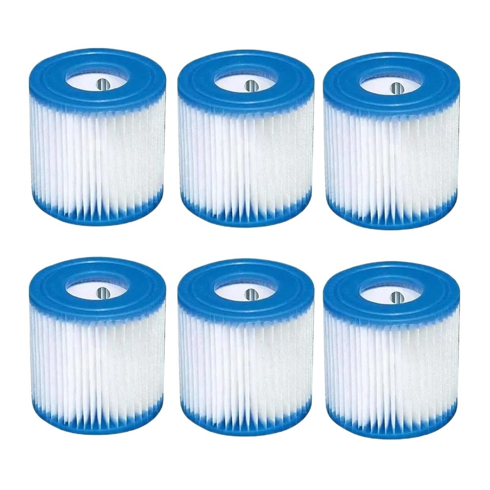 Cartouche Filtrante De Type H 29007, Compatible Avec Intex, Pompe 28601 28602 330 GPH, Remplacement De Piscine, Jacuzzi, Spa(6pcs)