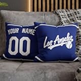 ANTKING Los Angeles Throw Pillow 2 Packs Custom Name and Number for Men Women Boy Personalized Gifts