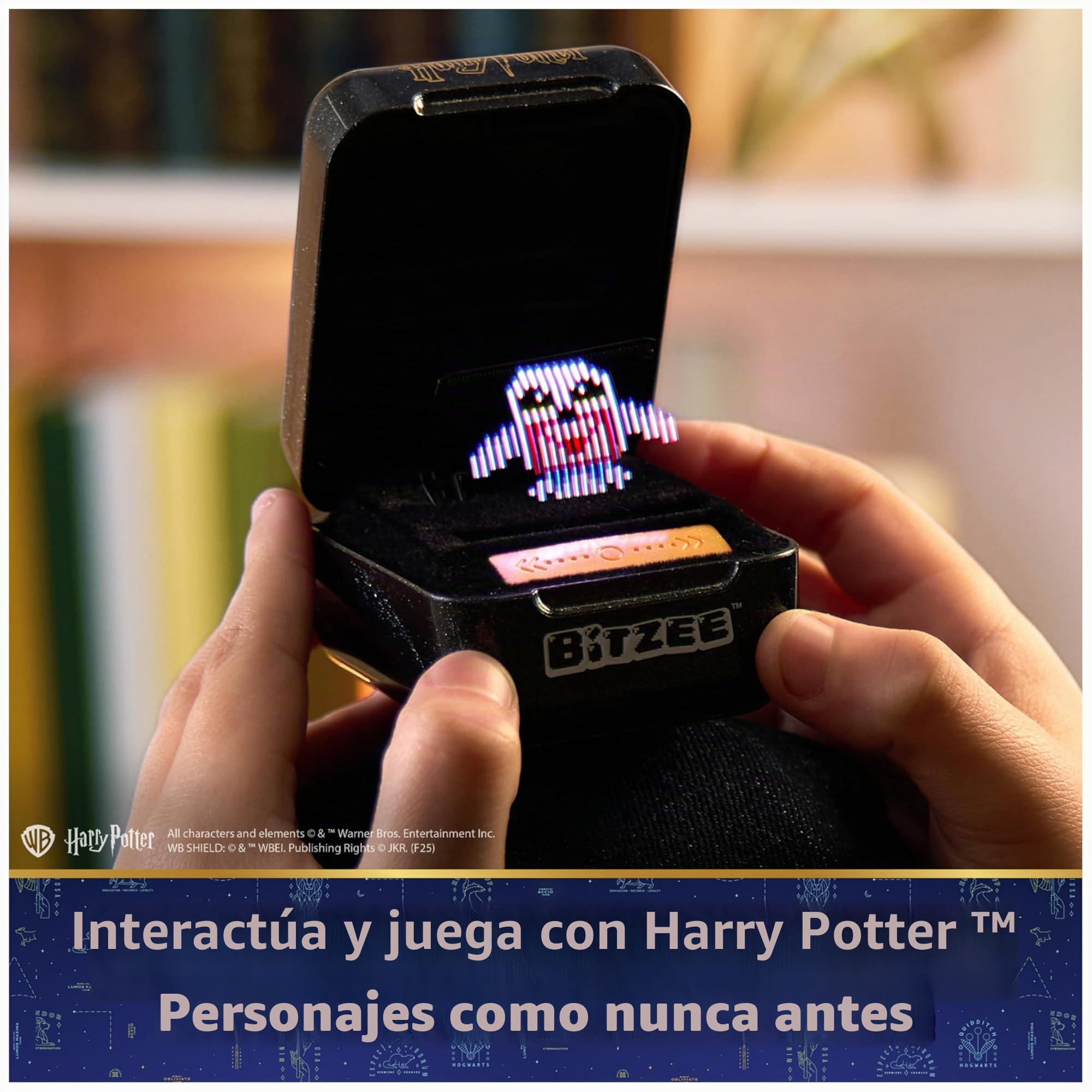 Bitzee Wizarding World Mascota Digital Harry Potter - Mascota Virtual con 20 Personajes Que Reacciona al Tacto con Interacciones y Sonidos - Juguetes Niños 5 Años + - Harry Potter Regalos