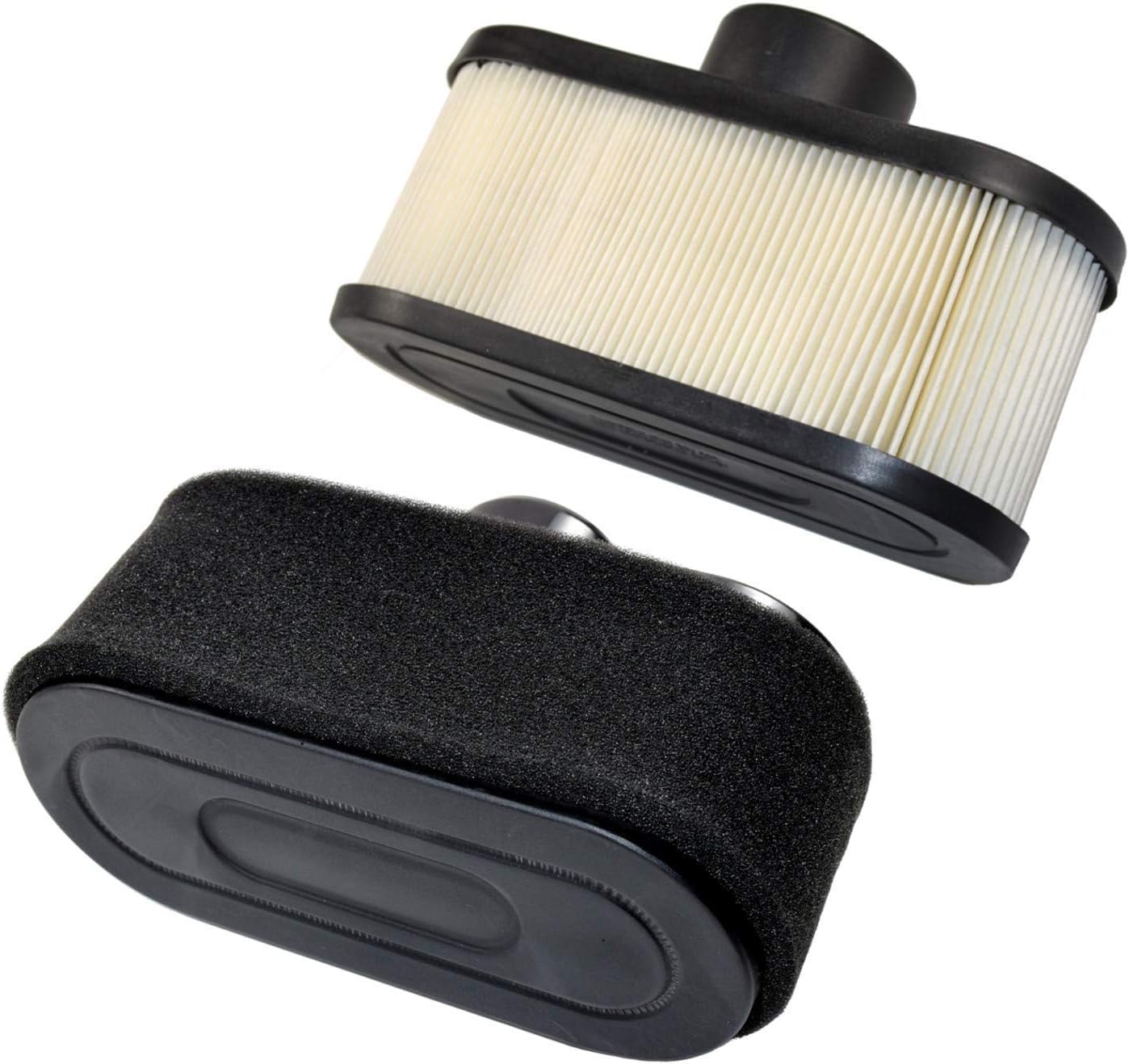 HQRP 2-Pack Filter Cartridge Compatible with Kawasaki Engine Parts 11013-0752, 99999-0384, 11013-0726, 11013-7049, 11013-7047, 11013-7043 Replacement