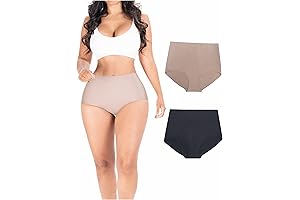 (2-Pack) BE SHAPY Shapewear for Women Tummy Control Panties - Shapy 8520