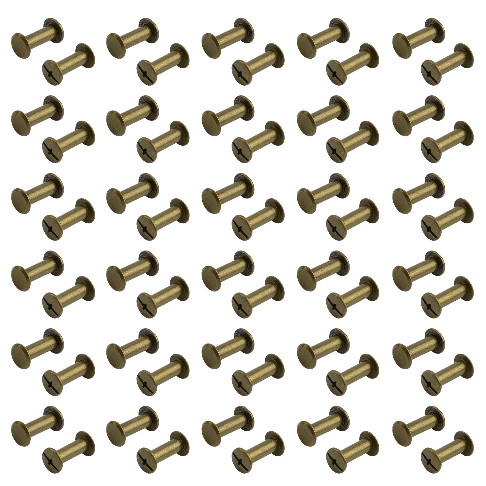 INCREWAY Nickel Plated Binding Screws - 60 Sets -9