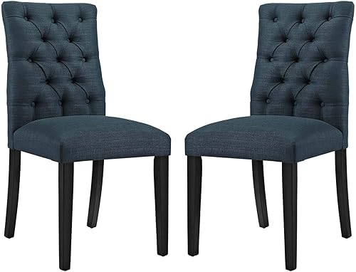 Miniatura 6 de Modway Juego de 4 sillas de comedor, 4 unidades, color beige