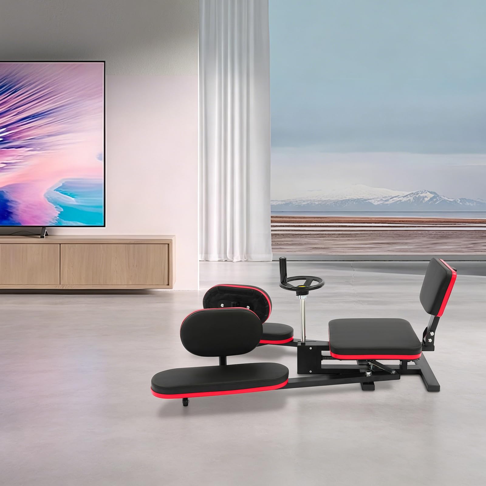 Beinstrecker 180° Verstellbar 120kg Belastbar Für Yoga Tanz Fitness | Beinstrecktrainer Mit 180° Verstellbarem Winkel, 120kg Tragkraft, Gepolstertem Sitz & Rückenlehne Für Zuhause Studio.
