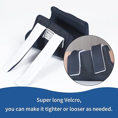 Miniatura 6 de Ehucon Protector de talón para úlceras por presión en el talón, una almohada de cuña de protección para el talón para aliviar la presión de llagas y