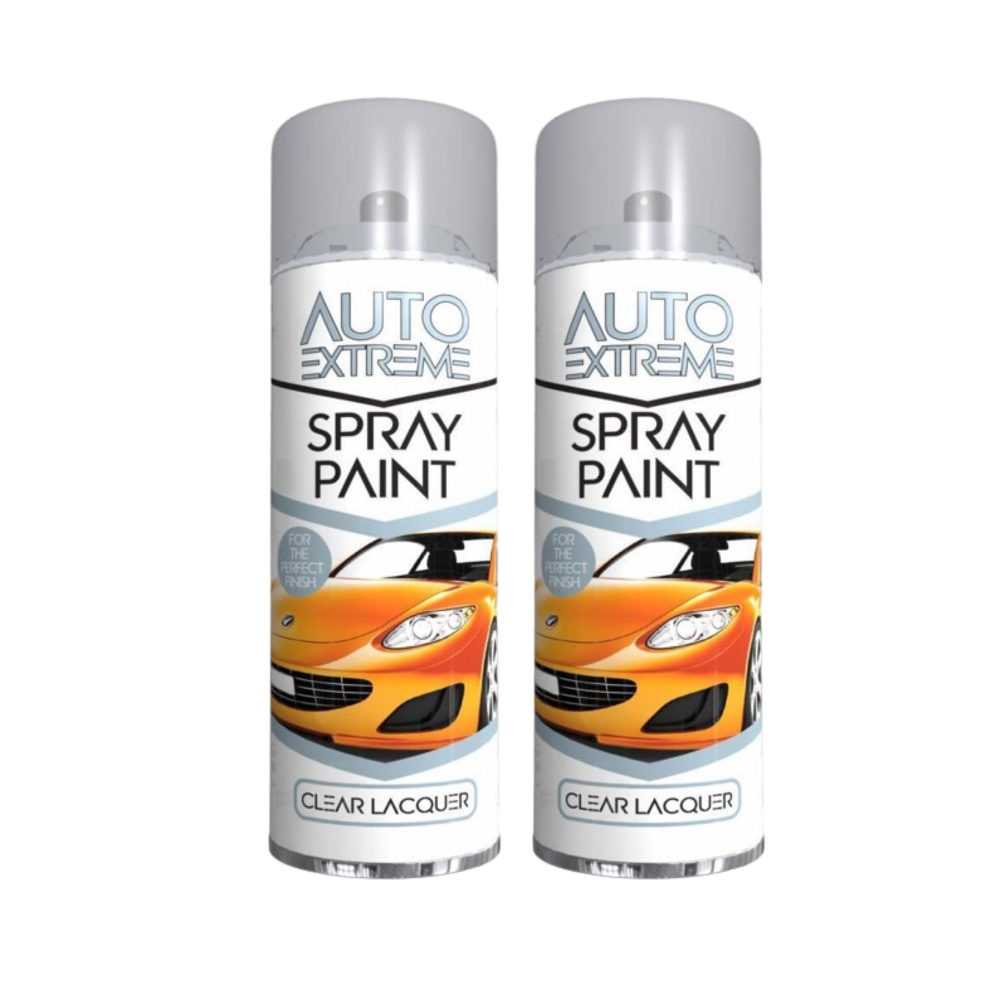 PNJB All Purpose Spray Paint, Perfect Finish, Long Lasting Adhesion, Fast Drying Solution, Smooth Finishing, Durable, Clear Lacquer, 250 ML, (2PCS)
