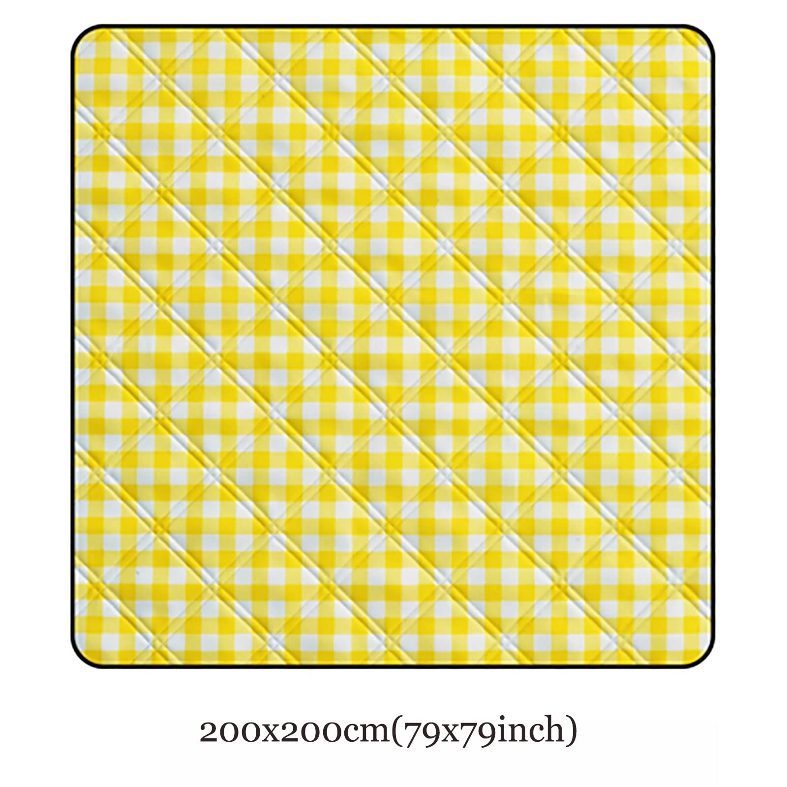 DMCE Couverture d'extérieur pliable et portable pour voyage, camping, plage, résistante au sable, avec sangle de transport, rose 200 x 200 cm