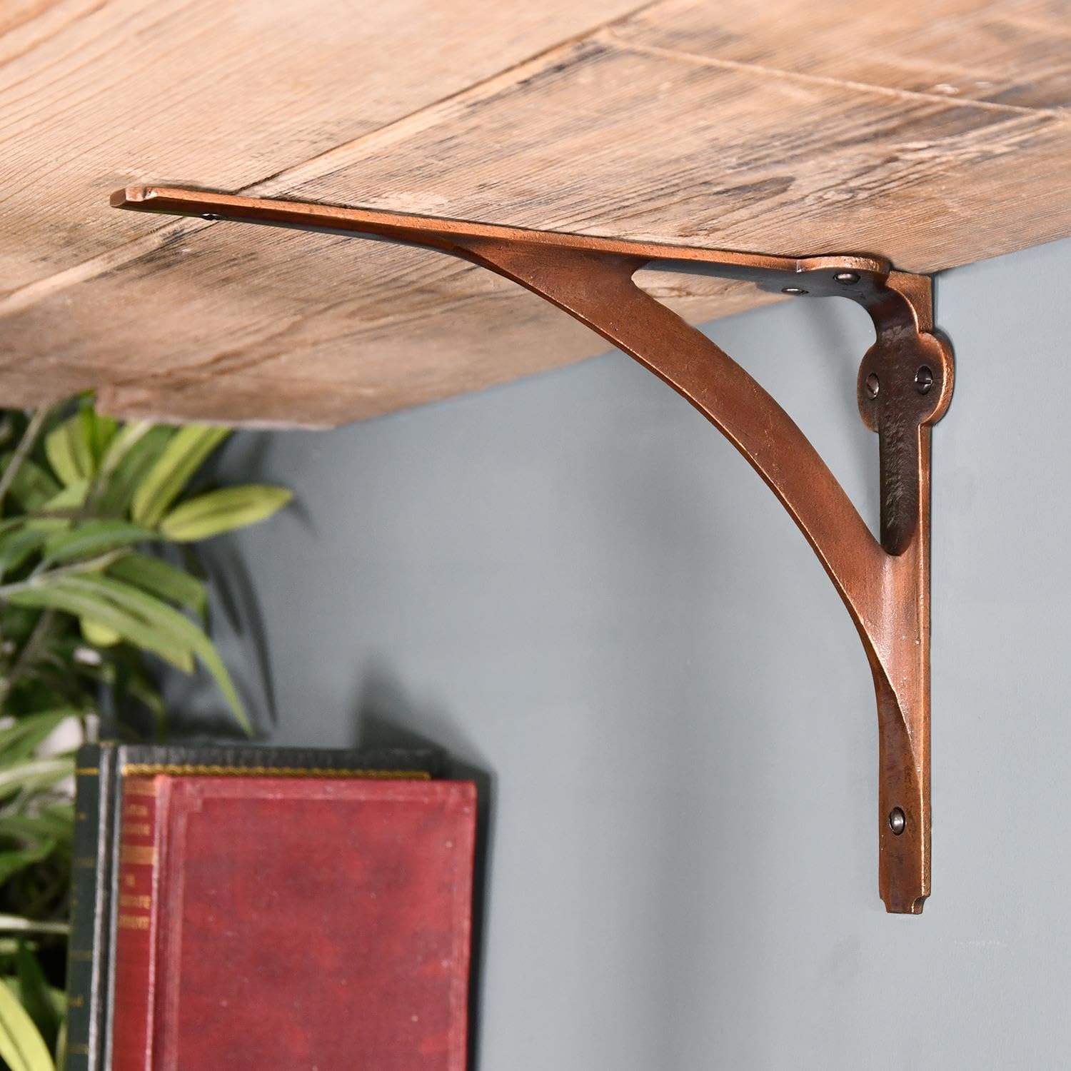 Architectural Bracket 250x185mm Copper Antique Finish