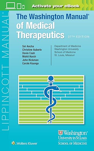Ebook - The Washington Manual of Medical Therapeutics (PDF Instant Download)