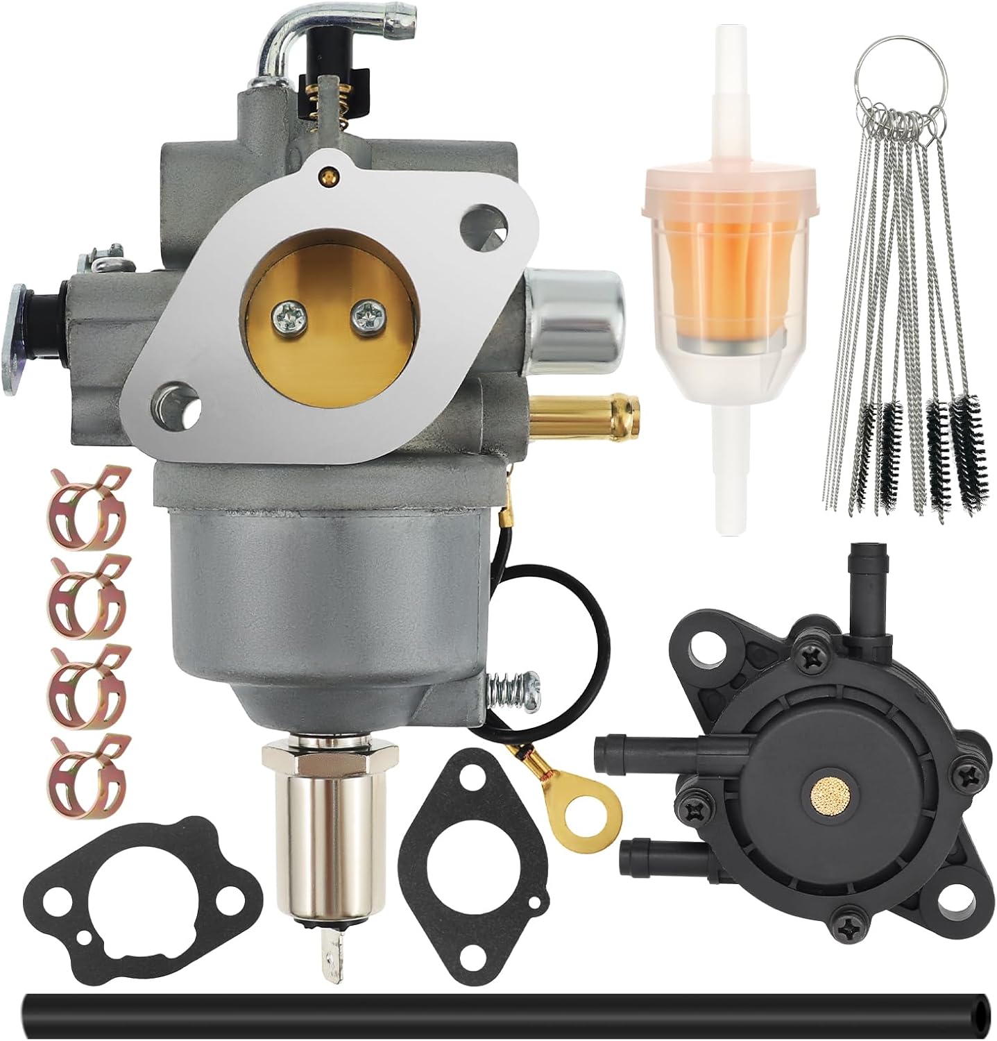 Carbman AM130924 Carburetor Compatible with Kawasaki FH500V FH531V 4 Stroke Engine Replacement For JOHN DEERE LT180 LX277 LX279 For Toro 74405 74405FR 74801 Lawn Tractor 15003-7034 15003-7037