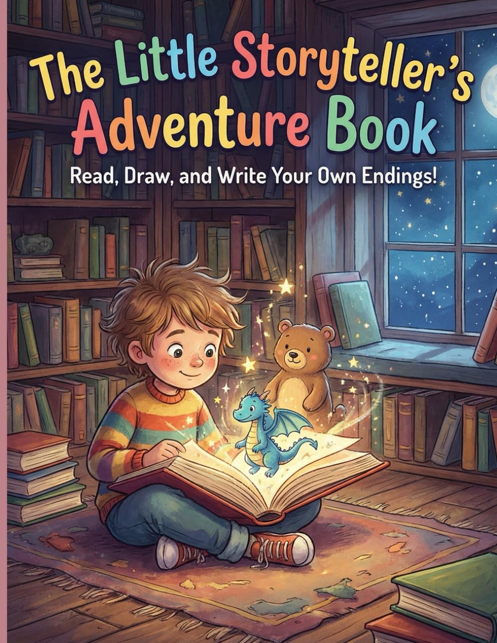 THE LITTLE STORYTELLER’S ADVENTURE BOOK: THE LITTLE STORYTELLER’S ADVENTURE BOOK Read, Draw, and Write Your Own Endings!