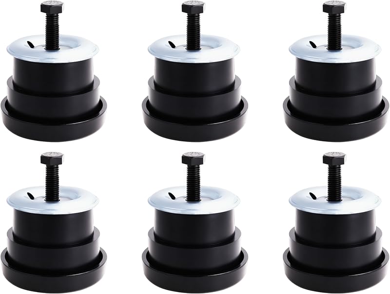 Kit de buchas do suporte da cabine RydSuns 924-180 e 924-181 para Chevrolet S10 e GMC Sonoma 1994–2004 – 6 unidades