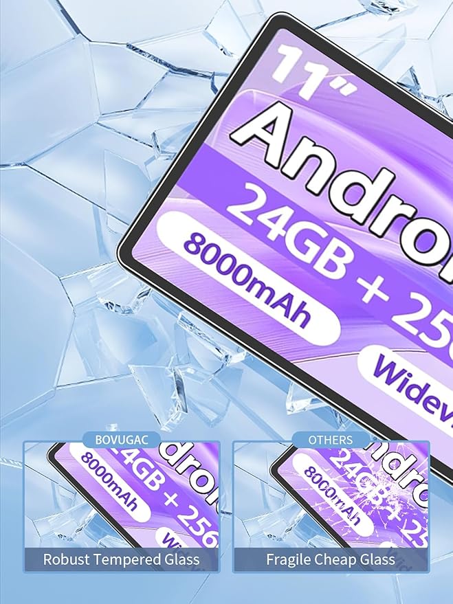 Protector de Pantalla de Vidrio Templado 9H para SKYEGG K15 11 Pulgadas, 2 Unidades miniatura 5