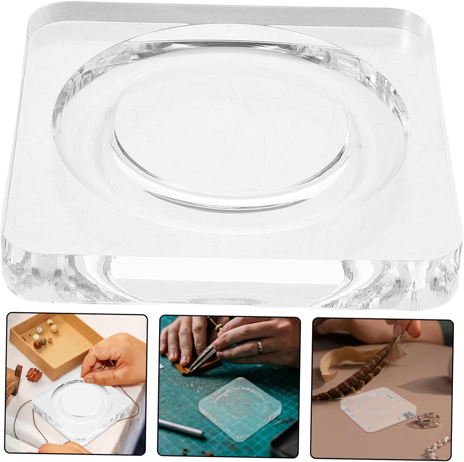 Acrylic Bracelet Bead Board for DIY Jewelry Making Organizer Tray