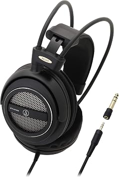 Audio-Technica ATH-AVA500 Wired Open Headphones, Black