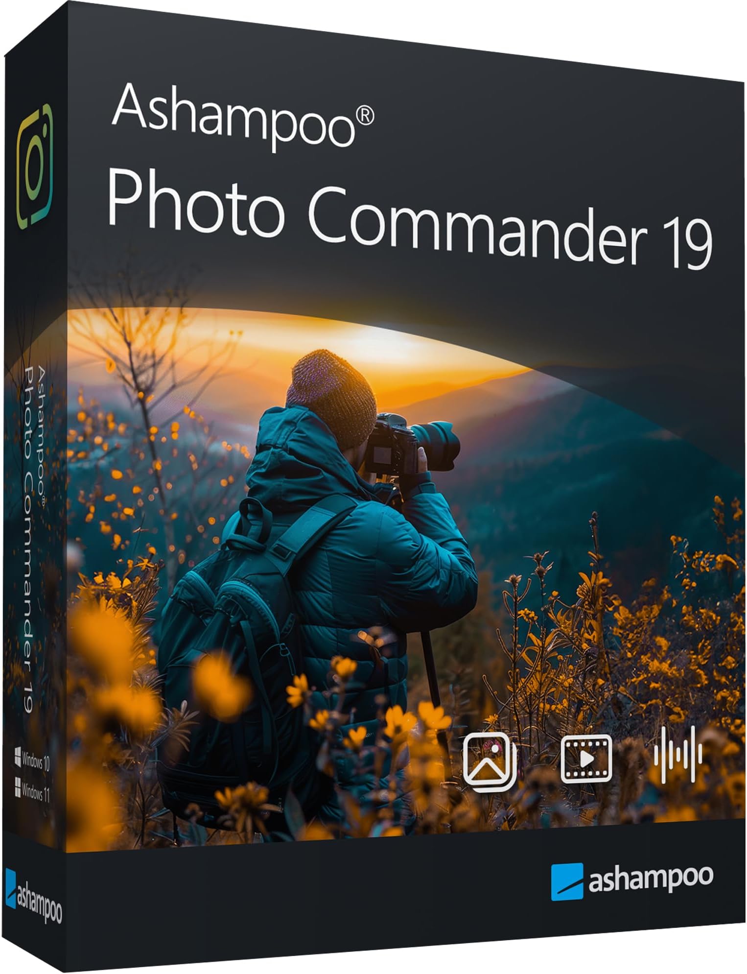 Photo Commander 19 - Photo Editing & Graphic Design Software for Windows 11, 10, 8.1, 7 - make your own photo collages, calendars and slideshows